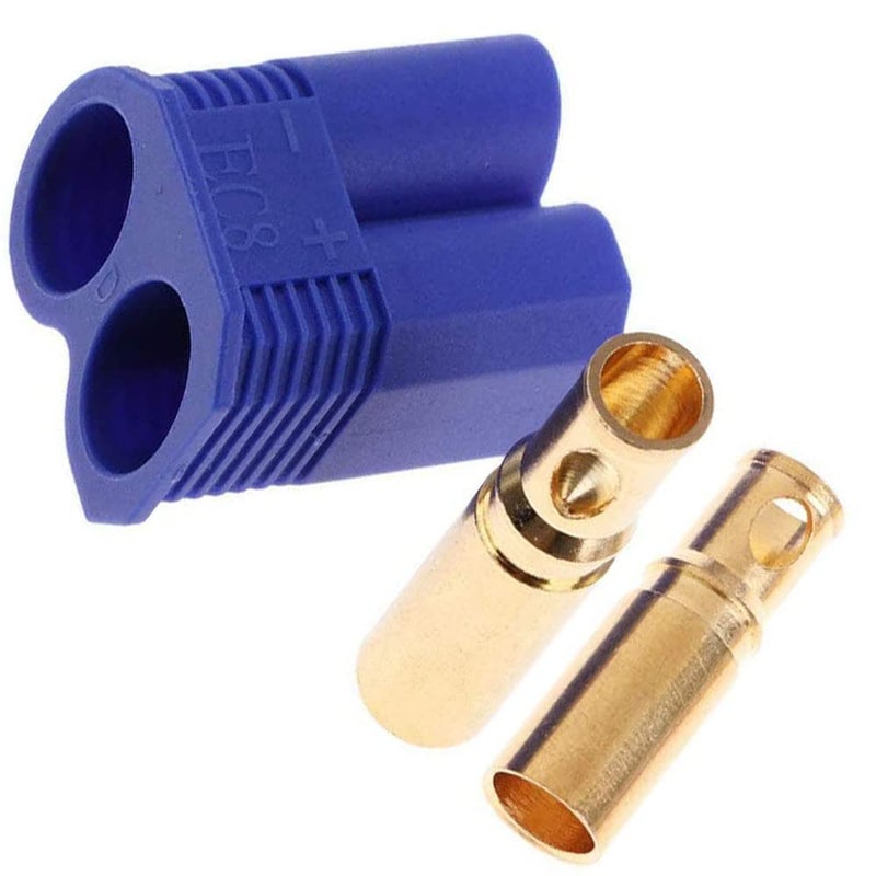 NObranded 20 Pairs 8.0mm Male Female Bullet Connector Plug Heavy Duty for RC Lipo Power Wire Connector - Image 5